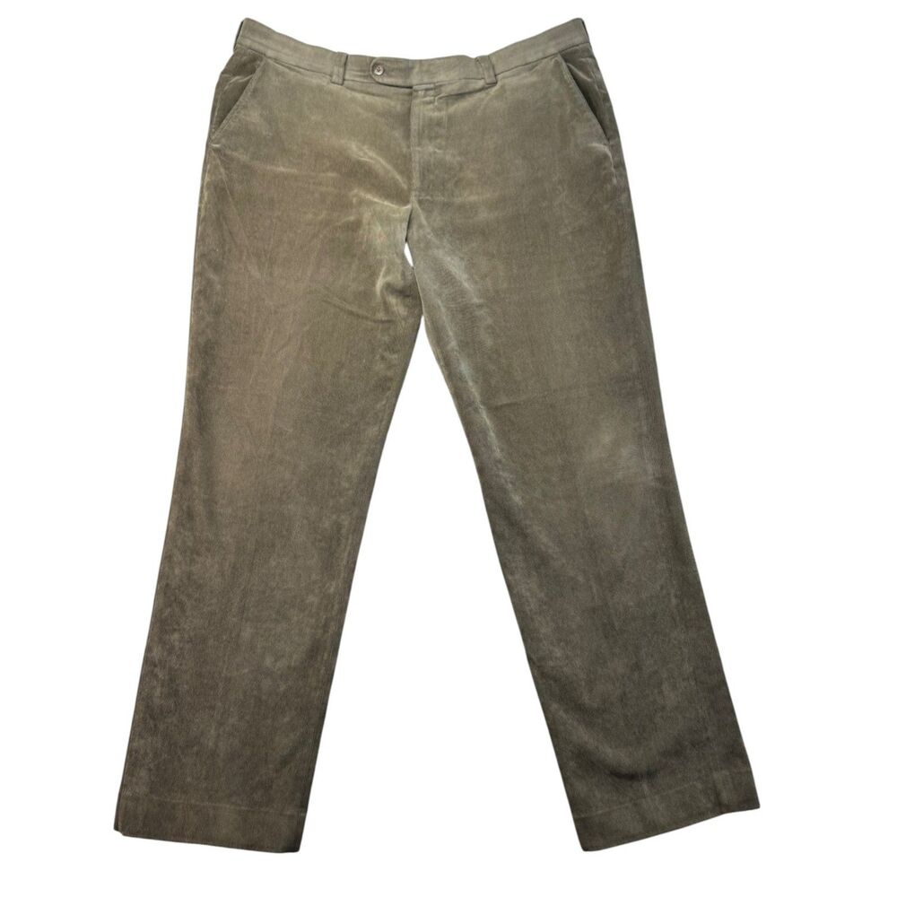 Ballin Relax Dress Pants Mens 38 Brown Comfort- Eze Velvet Khaki Trousers Office